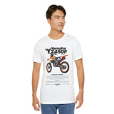 Yamaha YZ450F Inspired Motocross Blueprint Unisex Heavy Cotton Tee Dirt Bike Racing Graphic Streetwear Shirt Gift For Riders
