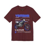 Yamaha YZ250 Inspired Motocross Graphic Unisex Heavy Cotton Tee Racing Dirt Bike Off Road Rider Streetwear Gift for Moto Fans USA