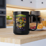 Halloween Cartoon Monsters Ceramic Mug Spooky Coffee Cup for Halloween Lovers Fun Fall Drinkware Gift for Home Office and Cozy Evenings
