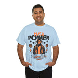 Mask Power Anonymous Strength Graphic Unisex Heavy Cotton Tee Bold Urban Streetwear Empowerment Hacker Inspired Motivational T Shirt