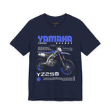 Yamaha YZ250 Inspired Motocross Graphic Unisex Heavy Cotton Tee Racing Dirt Bike Off Road Rider Streetwear Gift for Moto Fans USA