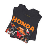 Honda CBR Racing Motorcycle Graphic Tee Superbike Track Inspired Sport Bike T Shirt For Riders Speed Lovers Motorsport Streetwear Gift