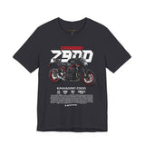 Z900 Streetfighter Blueprint Unisex Heavy Cotton Tee Naked Bike Inspired Performance Motorcycle Graphic Streetwear Gift Red