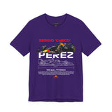 Sergio Checo Perez Inspired Formula Racing Graphic Unisex Tee Motorsport Streetwear Speed Culture Track Day Apparel Racing Fan Tribute Design For Formula Racing Enthusiasts