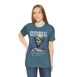 Historical Statue Graphic Premium Unisex Jersey Short Sleeve Tee Vintage Aesthetic Streetwear T-Shirt