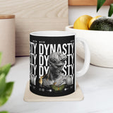 Dynasty Statue Graphic Ceramic Mug Greek Sculpture Butterfly Art Inspired Streetwear Aesthetic Coffee Tea Cup