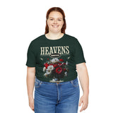 Heavens Hallucinations Unisex Jersey Short Sleeve Tee Comfortable Modern Streetwear Bold Artistic Floral Graphic Design Perfect Gift for Friends Birthdays Casual Wear