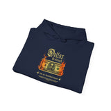 Dollar The Strength Burning Money Legacy Unisex Heavy Blend Hooded Sweatshirt Gothic Flames Graphic Bold Motivational Streetwear Hoodie
