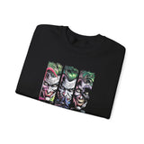 Comic Chaos Halftone Art Unisex Heavy Blend Crewneck Sweatshirt Bold Graphic Streetwear Pullover Premium Vintage Design Warm Cozy Fleece Everyday Wear Perfect Gift for Art Lovers and Urban Culture...