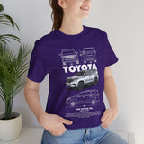 Toyota Land Cruiser Prado TXL Inspired Illustrated Luxury Off Road SUV Graphic T Shirt Premium 4x4 Adventure Vehicle Automotive Streetwear Rugged Travel Lifestyle Gift For SUV Enthusiasts