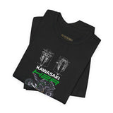Kawasaki Ninja H2R Inspired Hyperbike Graphic Unisex Heavy Cotton Tee Streetwear Racing Style Motorcycle Art Shirt for Speed Lovers and Track Enthusiasts
