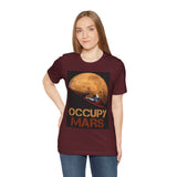 Mars Explorer Astronaut Unisex Heavy Cotton Tee Futuristic Space Adventure Graphic Shirt Inspiring Sci Fi Design Perfect Gift for Dreamers and Space Lovers