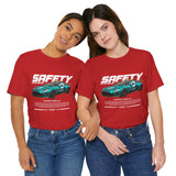 Formula One Safety Car Inspired Motorsport Graphic Unisex Tee High Performance Racing Streetwear Track Day Apparel Pace Car Design For Racing Fans Speed Culture Enthusiasts
