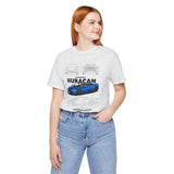 Exotic Blue Supercar Roadster Blueprint Art Unisex Heavy Cotton Tee Premium Streetwear Car Enthusiast Gift Performance Inspired Design Shirt