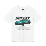 Formula One Safety Car Inspired Motorsport Graphic Unisex Tee High Performance Racing Streetwear Track Day Apparel Pace Car Design For Racing Fans Speed Culture Enthusiasts