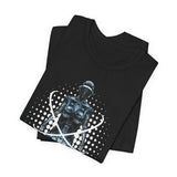 Existence Dystopian Society Cyborg Unisex Jersey Short Sleeve Tee Futuristic Sci Fi Robotic Graphic Cyberpunk Streetwear Statement T Shirt