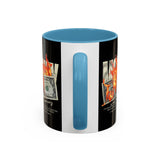 Money Is Not Just Currency Burning Dollar Graphic Accent Coffee Mug 11oz 15oz Hustler Motivational Cash Fire Design