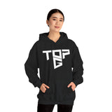 Top G Andrew Tate Graphic Hoodie Black Unisex Streetwear Motivational Hustle Pullover Sweatshirt Bold Typography Design