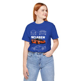 Orange Hypercar Blueprint Unisex Heavy Cotton Tee High Detail Automotive Art Streetwear Graphic for Car Enthusiasts and Daily Wear