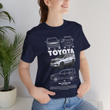 Toyota Land Cruiser Prado TXL Inspired Illustrated Luxury Off Road SUV Graphic T Shirt Premium 4x4 Adventure Vehicle Automotive Streetwear Rugged Travel Lifestyle Gift For SUV Enthusiasts