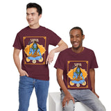 Lord Shiva Mahadev Devotional Unisex T Shirt Hindu Spiritual Graphic Cotton Tee Trishul Rudraksha Mahakal Temple Festival Wear Meditation Yoga Gift India