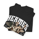 Hermes Greek Mythology Unisex Heavy Cotton Tee Ancient God of Communication and Travel Streetwear Graphic T Shirt