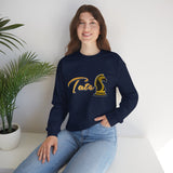 TopG Unisex Heavy Blend Crewneck Sweatshirt Premium Motivational Graphic Streetwear Tate Knight Design Hustle Mindset Apparel