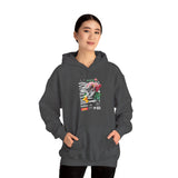 Freedom Snake And Rose Hoodie Comfortable Unisex Sweatshirt Motivational Streetwear Bold Floral Empowerment Design For Resilience And Strength Perfect Gift For Friends Birthdays Casual Wear Cozy Days