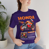 Honda CBR Racing Motorcycle Graphic Tee Superbike Track Inspired Sport Bike T Shirt For Riders Speed Lovers Motorsport Streetwear Gift