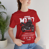 Yamaha MT 07 Inspired Naked Bike Motorcycle Graphic Unisex Heavy Cotton Tee Premium Streetwear T Shirt for Riders Bikers Moto Enthusiasts Everyday Wear