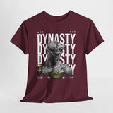 Dynasty Statue Graphic Unisex Heavy Cotton Tee Greek Sculpture Butterfly Streetwear Art Inspired T Shirt