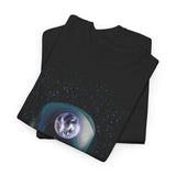 Space Exploration Graphic T Shirt Unisex Heavy Cotton Tee Astronomy Galaxy Earth Spaceship Science Lover Inspired Cosmic Universe Astronaut Nerd Top