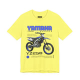 Yamaha YZ250 Inspired Motocross Graphic Unisex Heavy Cotton Tee Racing Dirt Bike Off Road Rider Streetwear Gift for Moto Fans USA