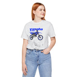 Yamaha YZ125 Inspired Motocross Blueprint Unisex Heavy Cotton Tee Dirt Bike Racing Graphic Shirt Streetwear Gift For Riders