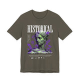 Historical Statue Graphic Premium Unisex Jersey Short Sleeve Tee Vintage Aesthetic Streetwear T-Shirt