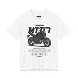 Yamaha MT 07 Inspired Naked Bike Motorcycle Graphic Unisex Heavy Cotton Tee Premium Streetwear T Shirt for Riders Bikers Moto Enthusiasts Everyday Wear