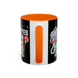 Eyes On Me Boys Medusa Accent Coffee Mug 11oz 15oz Mythological Streetwear Bold Empowerment Design Perfect Gift for Coffee Lovers Friends Birthdays Daily Motivation