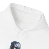 Space Exploration Hoodie Unisex Heavy Blend Sweatshirt Galaxy Earth Spaceship Astronomy Inspired Cosmic Science Lover Nerd Geek Astronaut Pullover