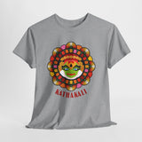 Unisex Kathakali T Shirt Kerala Traditional Dance Art Graphic Tee Indian Culture Festival Onam Heritage Malayalam Performance Heavy Cotton Top