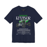 Kawasaki KFX450R Inspired ATV Racing Unisex Heavy Cotton T Shirt Off Road Quad Bike Power Design Streetwear Motorsport Graphic Tee