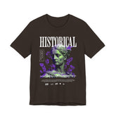 Historical Statue Graphic Premium Unisex Jersey Short Sleeve Tee Vintage Aesthetic Streetwear T-Shirt