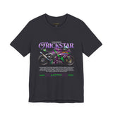Kawasaki ZX10R Trickstar Anime Racing Unisex Heavy Cotton Tee Streetwear Superbike Graphic Tshirt Motorsport Fan Apparel
