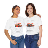 Legendary Orange Street Racer Blueprint Tee Unisex Heavy Cotton Retro Tuner Car Art Graphic Shirt for Enthusiasts