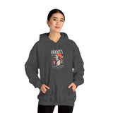 Oddity Own Your Uniqueness Unisex Heavy Blend Hooded Sweatshirt Abstract Modern Graphic Bold Artistic Statement Streetwear Hoodie