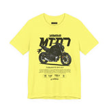 Yamaha MT 07 Inspired Naked Bike Motorcycle Graphic Unisex Heavy Cotton Tee Premium Streetwear T Shirt for Riders Bikers Moto Enthusiasts Everyday Wear