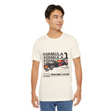 High Performance Single Seater Racing Car Graphic Unisex Heavy Cotton Tee Premium Motorsport Streetwear For Speed Lovers And Daily Casual Wear