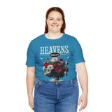 Heavens Hallucinations Unisex Jersey Short Sleeve Tee Comfortable Modern Streetwear Bold Artistic Floral Graphic Design Perfect Gift for Friends Birthdays Casual Wear