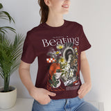 My Heart Is Beating Floral Anatomy Collage Unisex Jersey Short Sleeve Tee Abstract Vintage Graphic Artistic Streetwear Statement T Shirt