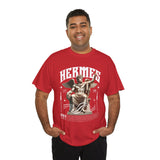 Hermes Greek Mythology Unisex Heavy Cotton Tee Ancient God of Communication and Travel Streetwear Graphic T Shirt