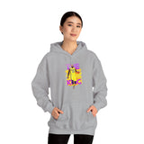 The Court Monarch Unisex Hoodie Motivational Basketball Streetwear Bold Athletic Pullover for Dream Chasers, Gym Lovers, and Sports Enthusiasts